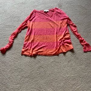 Striped loft sweater